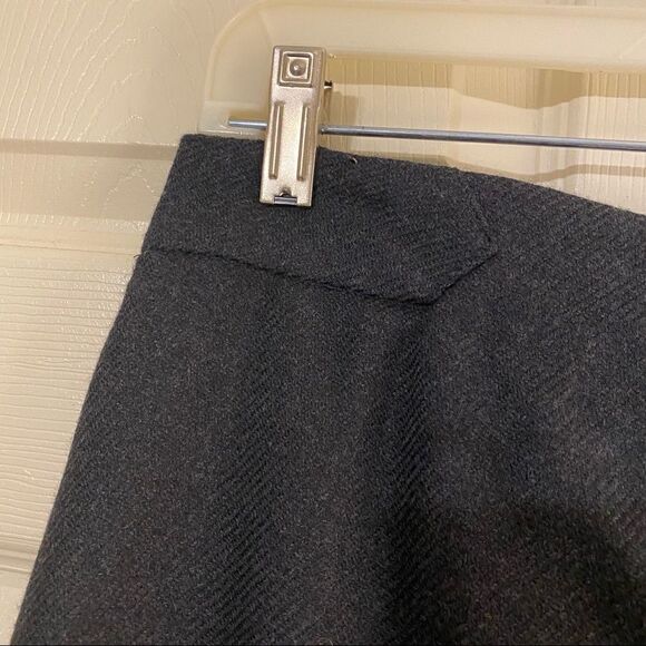 Vintage Carlisle wool gray skirt - Picture 5 of 6